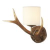Antler Wall Light Small complete with Shade