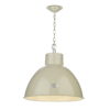 Utility 1 Light Pendant French Cream Fitting Only