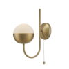 Andre Wall Light Aged Brass