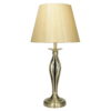 Bybliss Table Lamp Antique Brass With Shade