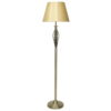 Bybliss Floor Lamp Antique Brass With Shade