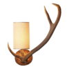 Antler Wall Light Right Hand complete with Shade