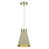 Hyde 1 Light Pendant complete with Pebble Metal Shade