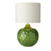 Odyssey Table Lamp Green Dimpled Ceramic Base Only