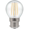 LED Filament Round Dimmable 5w (40w)  BC-B22