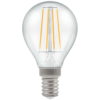 LED Filament Round Clear Dimmable 5w (40w) SES/E14 Light Bulb