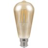 LED Filament ST64 Antique Bronze Dimmable 5w (35w) BC-B22