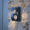 Bohdan Outdoor 2 Light Wall Light Matt Grey IP65 LED