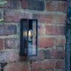 Taryn Outdoor Wall Light Matt Grey Glass IP65