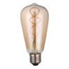 4w LED Vintage Dimmable ST64 ES/E27 160lm Extra Warm White 1800k