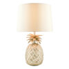 Pineapple Table Lamp Champagne With Shade Laura Ashley