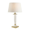 Carson Large Table Lamp Antique Brass & Crystal Base Only Laura Ashley