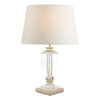 Carson Small Table Lamp Polished Nickel & Crystal Base Only Laura Ashley