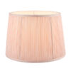 Hemsley Pleated Silk Empire Drum Shade Pink 25cm/10 inch Laura Ashley