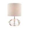 Ivy Table Lamp Faceted Crystal Glass With Shade Laura Ashley