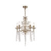 Aanais 5lt Chandelier Champagne Crystal Laura Ashley