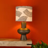 Miho Table Lamp Black/Bronze With Shade