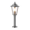 Klien Outdoor Floor Light Polished Stainless Steel & Clear Pc