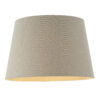 Cici Lamp Shade Grey Linen Mix Fabric 16