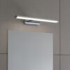 Moda 1 Light Wall Chrome Effect & Frosted Plastic
