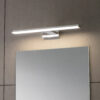Axis 1 Light Wall Chrome Effect & Frosted Plastic