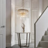 Polished Gold Plated Finish With Clear Glass Pendant Light