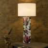 Elana Table Lamp Tropical Print Ceramic Base Only
