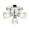 Cedric Bathroom 3 Light Spotlight Polished Chrome Glass IP44